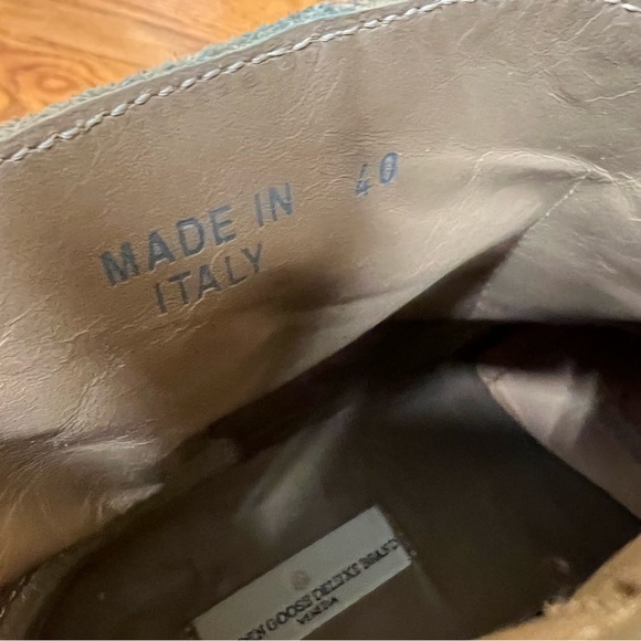 Golden Goose Young Boots in Tobacco Suede- Ice Leopard, Size 40 - Picture 7 of 12